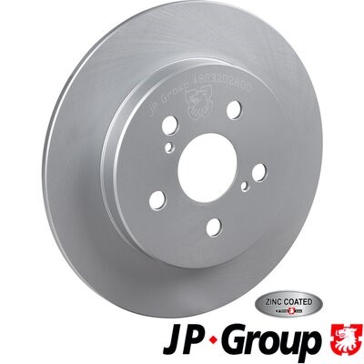Brake Disc JP Group 4863202800