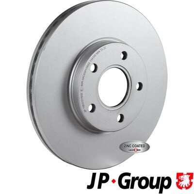 Brake Disc JP Group 1563101500