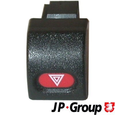 Hazard Warning Light Switch JP Group 1296300500
