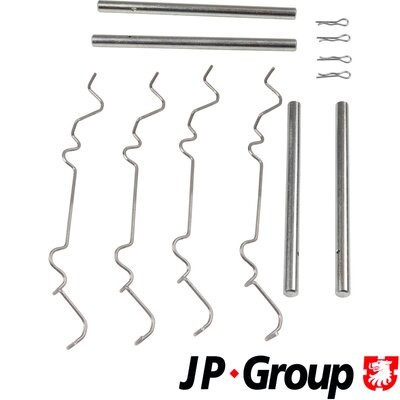 Accessory Kit, disc brake pad JP Group 1564003210