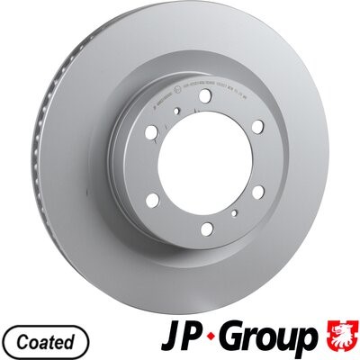 Brake Disc JP Group 4863105500