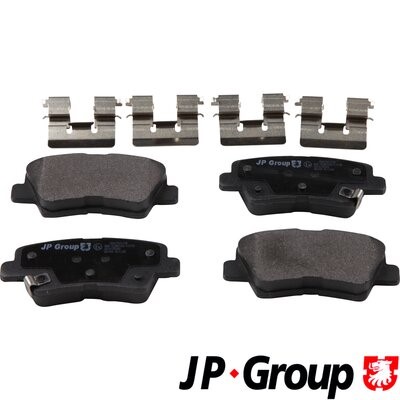 Brake Pad Set, disc brake JP Group 3563701110