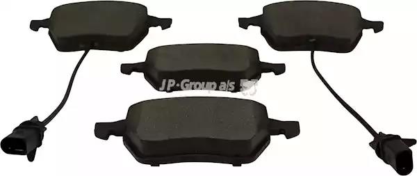 Brake Pad Set, disc brake JP Group 1163608110