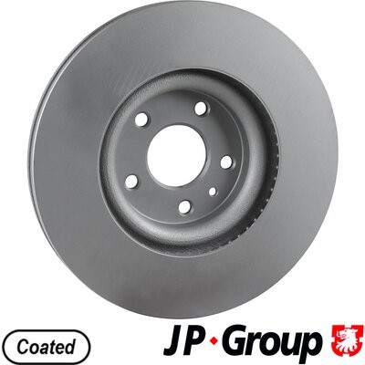 Brake Disc JP Group 1563107000 2