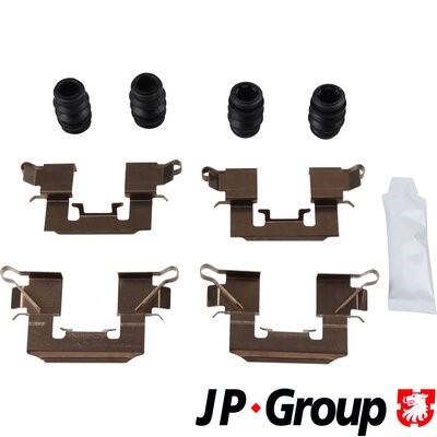 Accessory Kit, disc brake pad JP Group 1264004110