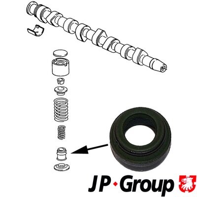 Seal Ring, valve stem JP Group 1111352700