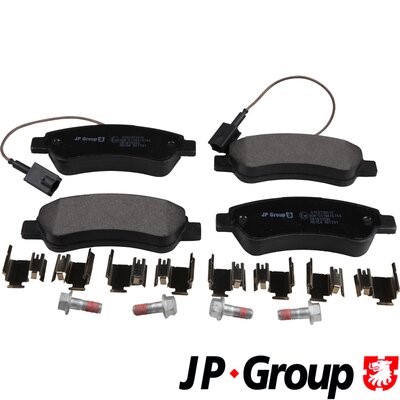 Brake Pad Set, disc brake JP Group 4163701610