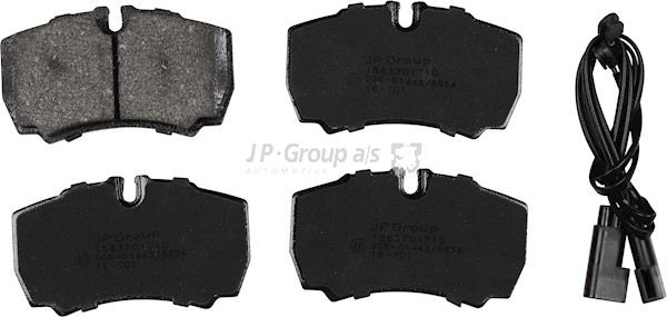 Brake Pad Set, disc brake JP Group 1563701710