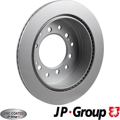 Brake Disc JP Group 4863202400 2