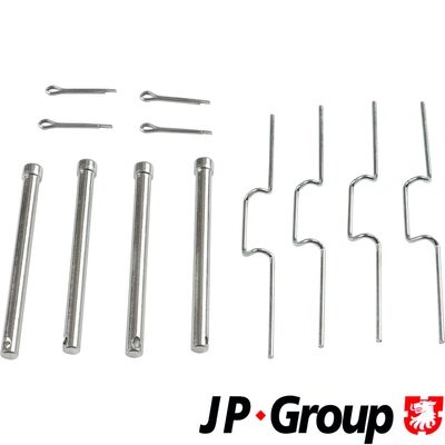 Accessory Kit, disc brake pad JP Group 3764000710