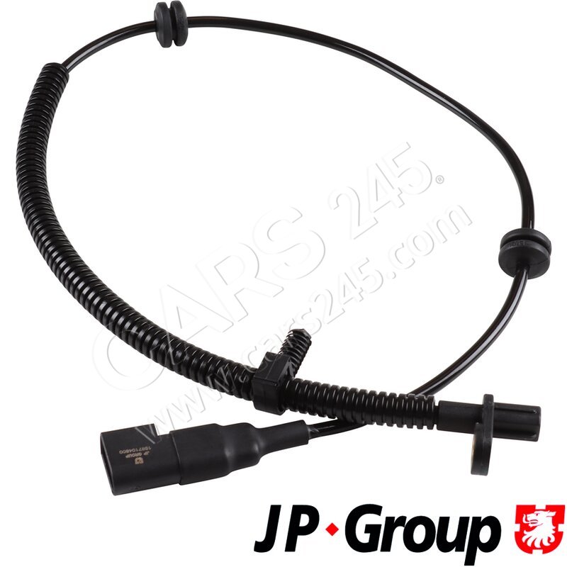 Sensor, wheel speed JP Group 1597104800