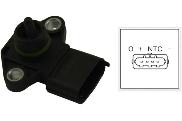 Sensor, intake manifold pressure KAVO PARTS EMS3003
