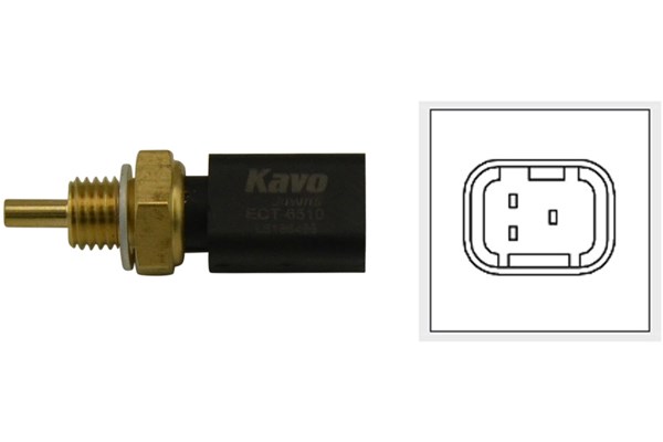 Sensor, coolant temperature KAVO PARTS ECT6510
