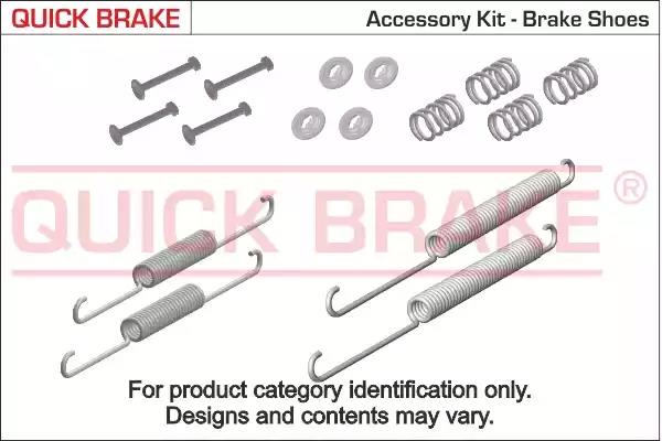 Accessory Kit, parking brake shoes KAWE 1050046