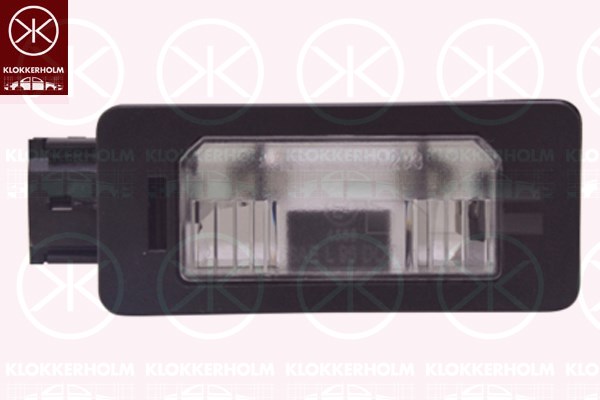 Licence Plate Light KLOKKERHOLM 00650850