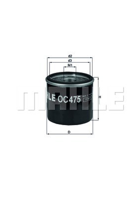 Oil Filter KNECHT OC475