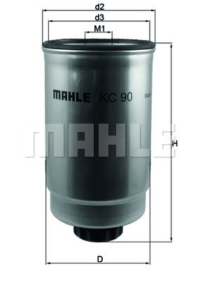 Fuel Filter KNECHT KC90