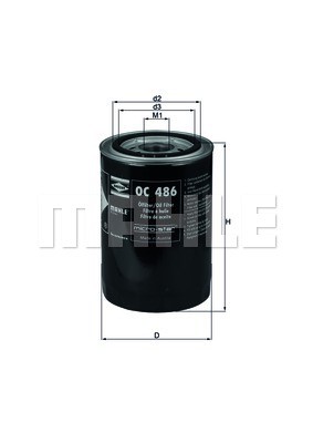 Oil Filter KNECHT OC486