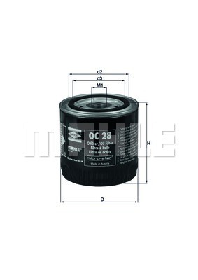 Oil Filter KNECHT OC28