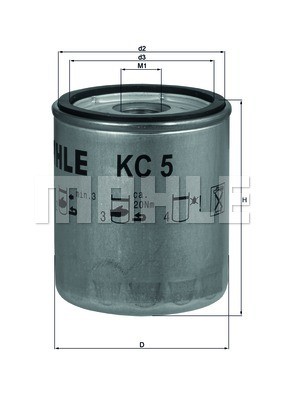 Fuel Filter KNECHT KC5
