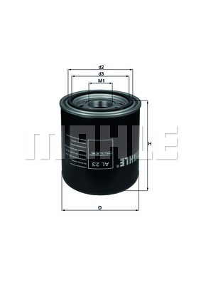 Air Dryer Cartridge, compressed-air system KNECHT AL23