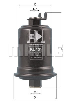 Fuel Filter KNECHT KL131