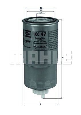 Fuel Filter KNECHT KC47