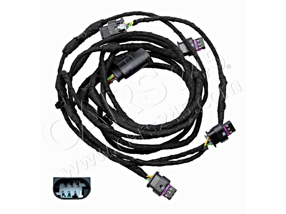 Cable Repair Set, parking assistant sensor LORO 120-00-006 2