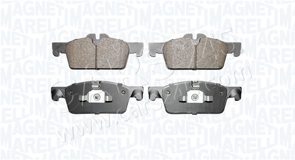 Brake Pad Set, disc brake MAGNETI MARELLI 363916060854