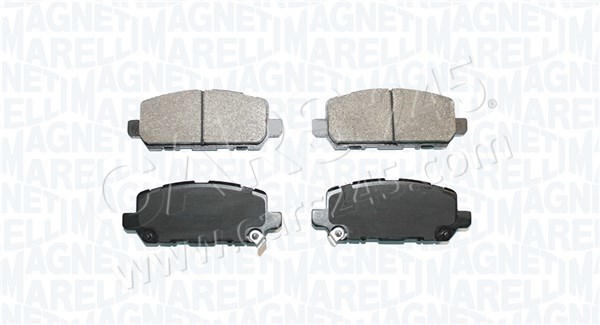 Brake Pad Set, disc brake MAGNETI MARELLI 363916061115