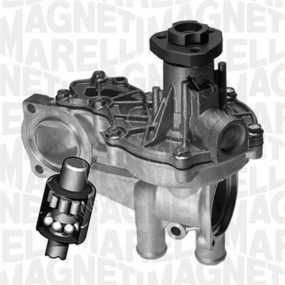 Water Pump, engine cooling MAGNETI MARELLI 350982080000