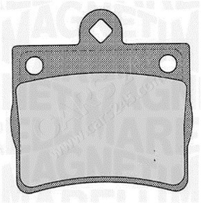 Brake Pad Set, disc brake MAGNETI MARELLI 363916060297