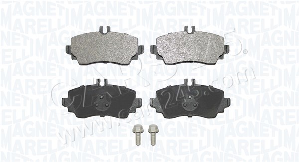 Brake Pad Set, disc brake MAGNETI MARELLI 363916060924