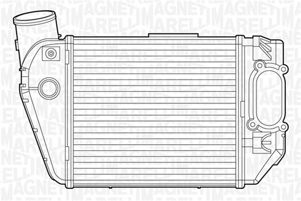 Charge Air Cooler MAGNETI MARELLI 351319201300
