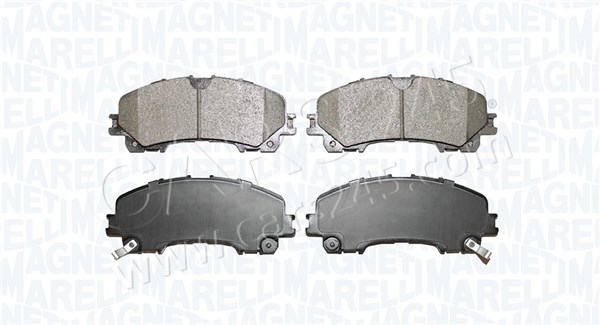 Brake Pad Set, disc brake MAGNETI MARELLI 363916061116