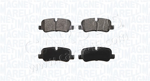 Brake Pad Set, disc brake MAGNETI MARELLI 363916061270