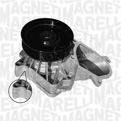 Water Pump, engine cooling MAGNETI MARELLI 350982040000 2