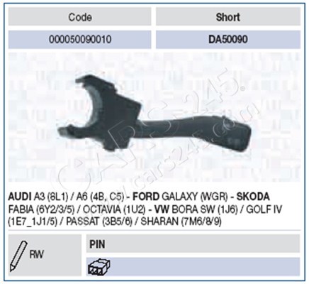 Steering Column Switch MAGNETI MARELLI 000050090010