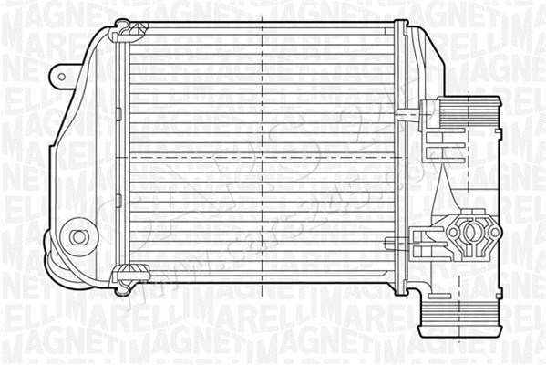 Charge Air Cooler MAGNETI MARELLI 351319201310