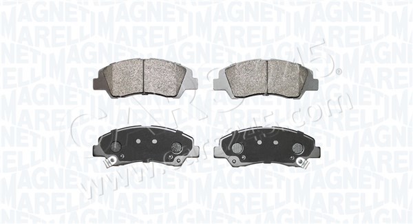 Brake Pad Set, disc brake MAGNETI MARELLI 363916060942