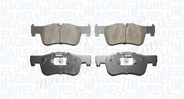 Brake Pad Set, disc brake MAGNETI MARELLI 363916060912