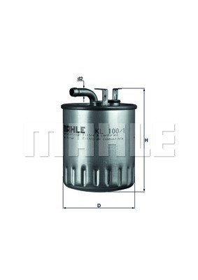 Fuel Filter MAHLE KL100/1