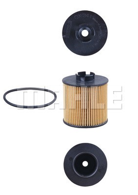 Oil Filter MAHLE OX341D 2
