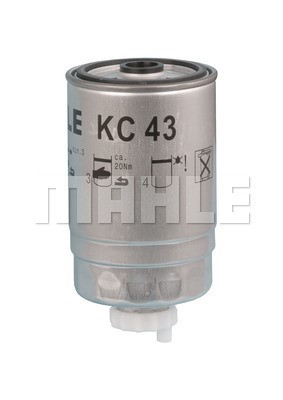 Fuel Filter MAHLE KC43 2
