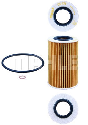 Oil Filter MAHLE OX436D 2