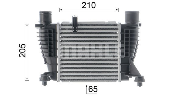 Charge Air Cooler MAHLE CI13000P 10