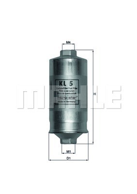 Fuel Filter MAHLE KL5