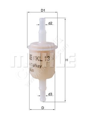 Fuel Filter MAHLE KL13