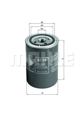 Fuel Filter MAHLE KC94