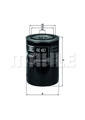 Oil Filter MAHLE OC457